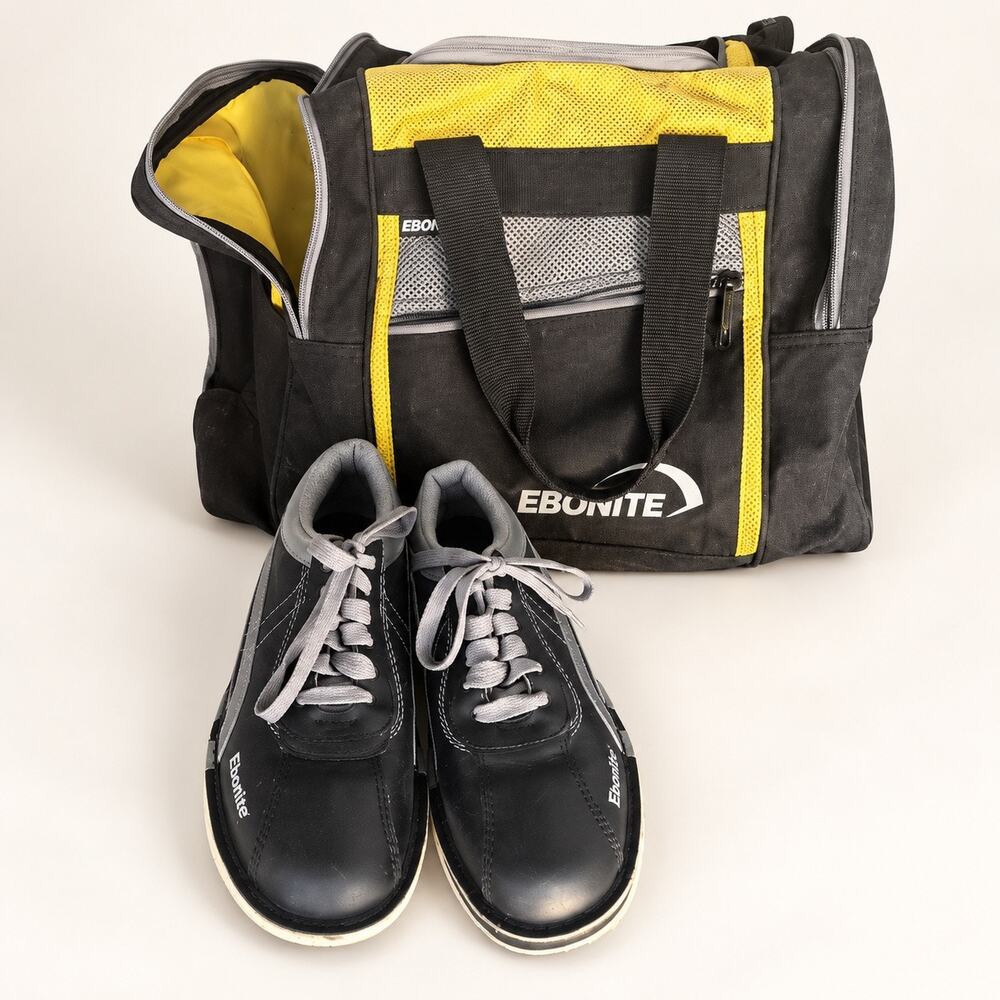 Dexter Bowling Shoes & EBONITE Bag